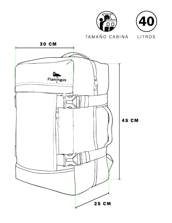 Mochila Albatross Blanca