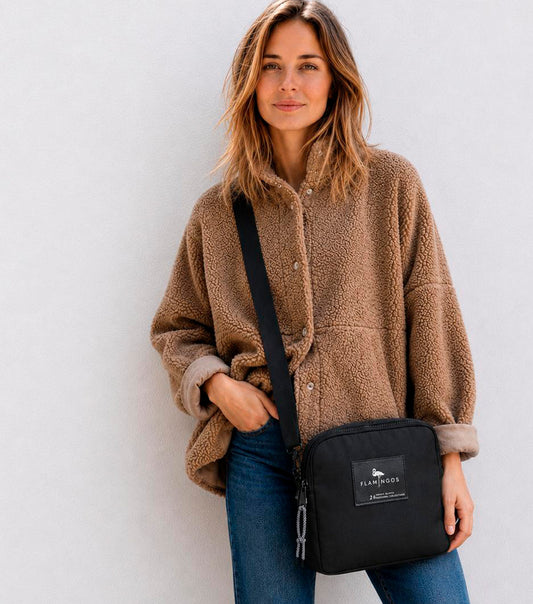 Cartera Swift Negra (microfibra)