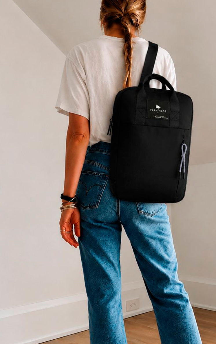 Mochila Eagle Negra (microfibra)